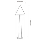Taper Crest Floor Lamp