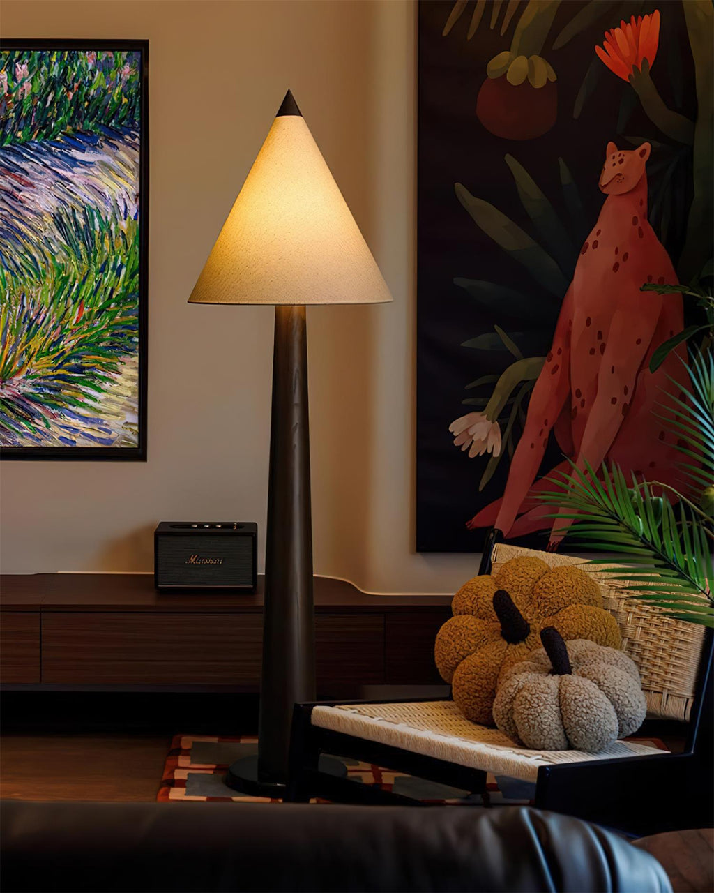 Taper Crest Floor Lamp