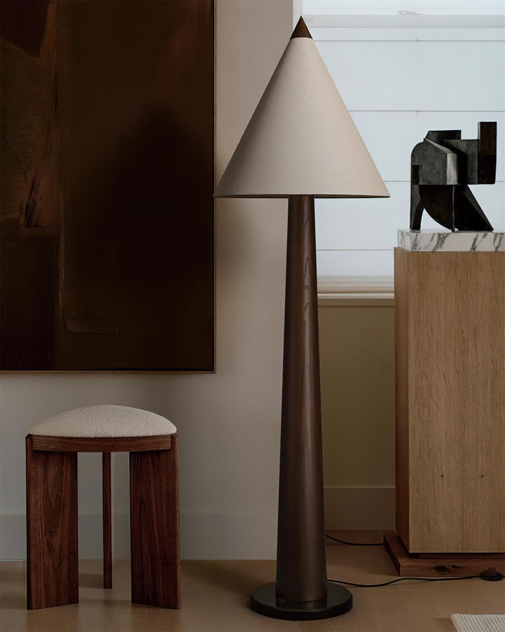 Taper Crest Floor Lamp