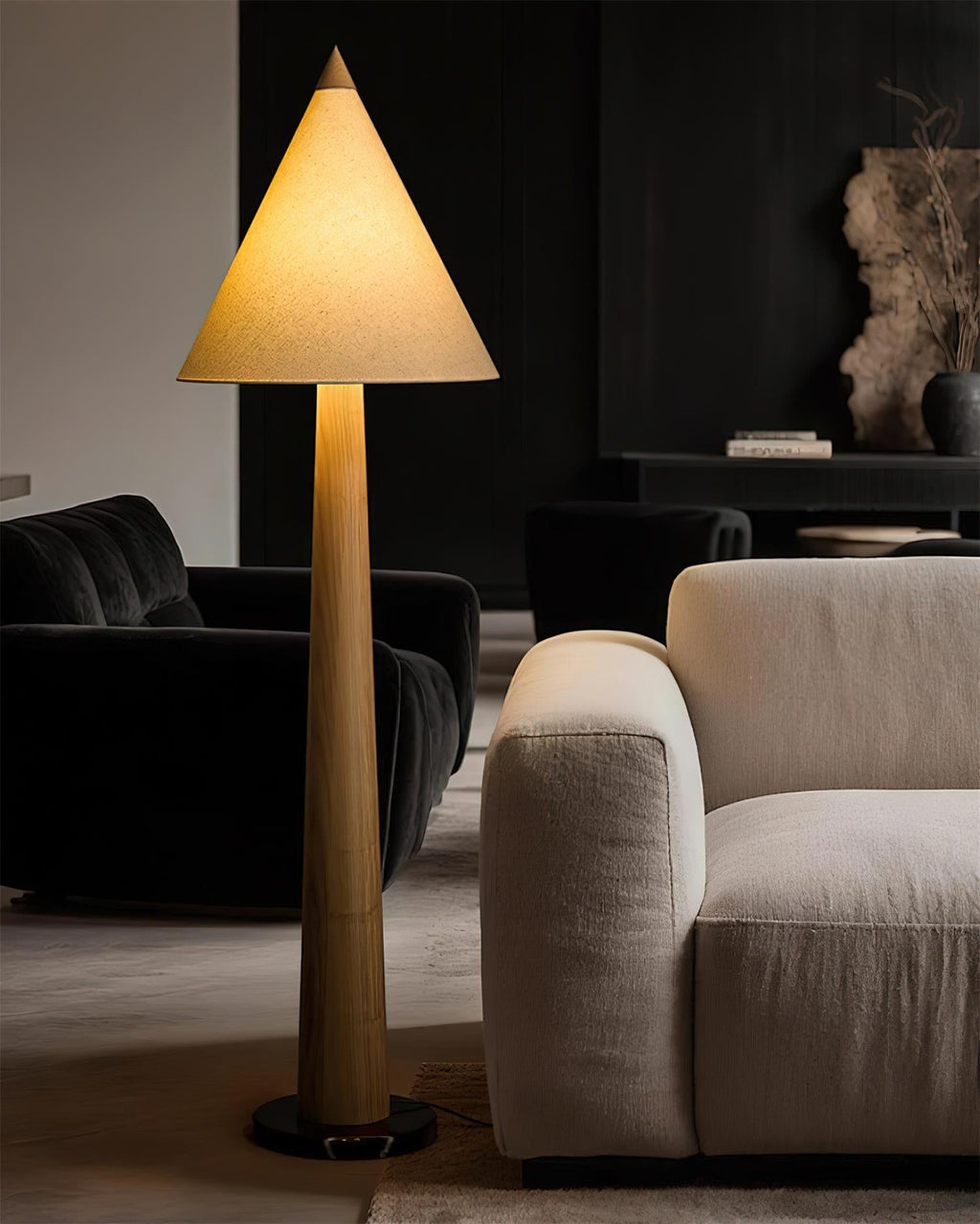 Taper Crest Floor Lamp