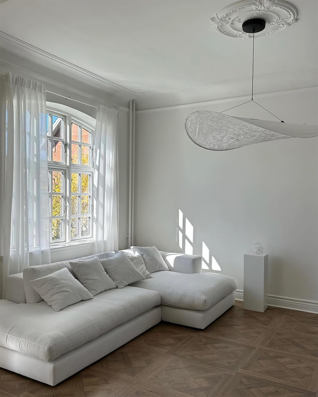 Tense Tyvek Pendant Lamp