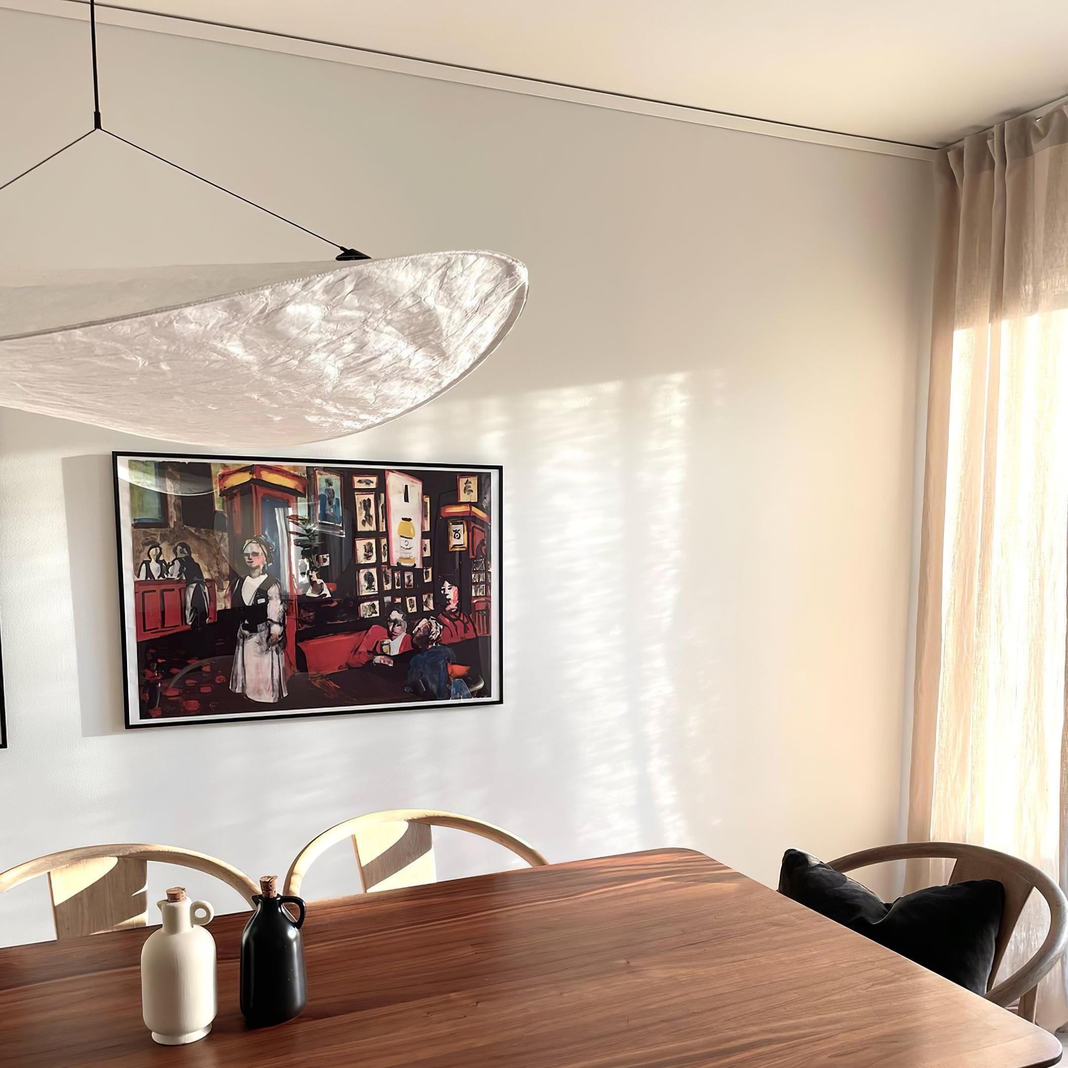 Tense Tyvek Pendant Lamp