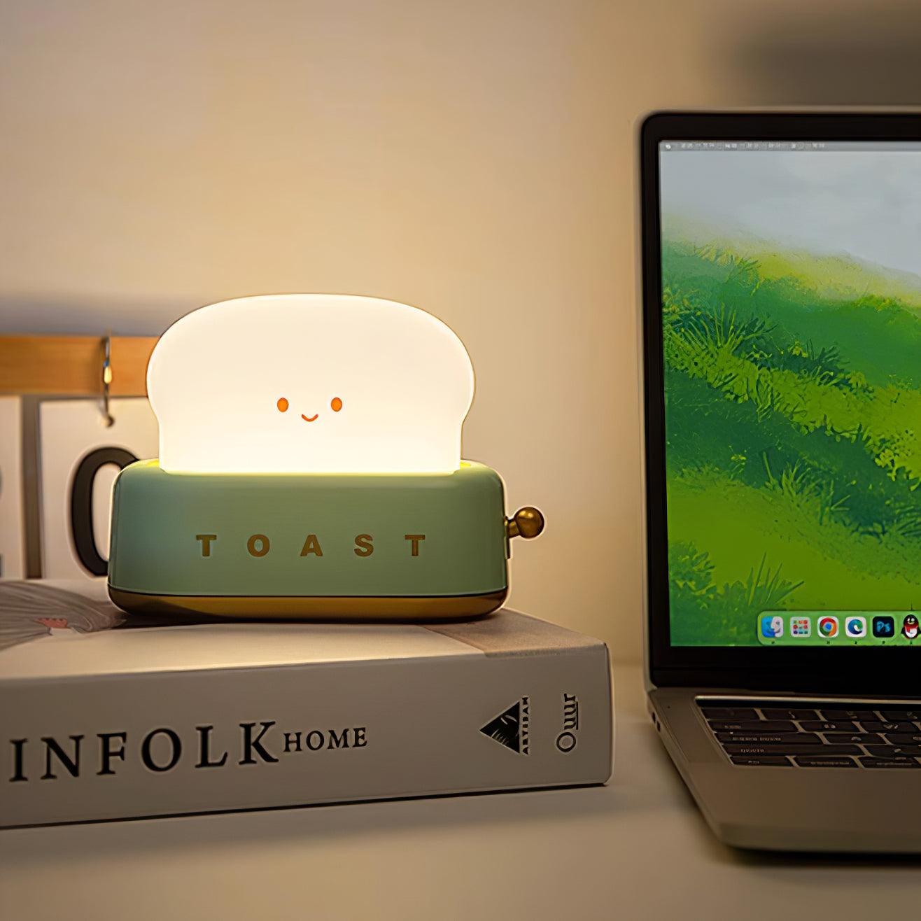 Toaster Table Lamp (built-in battery)