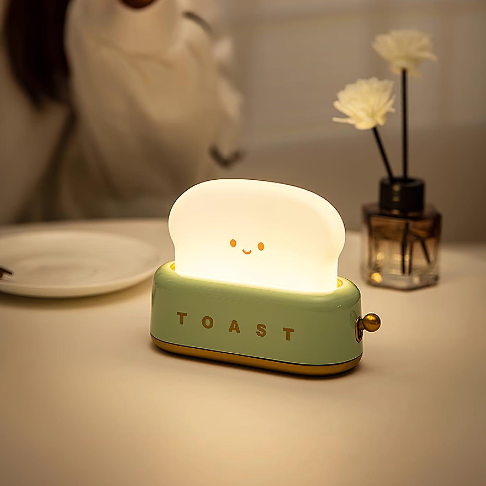 Toaster Table Lamp (built-in battery)