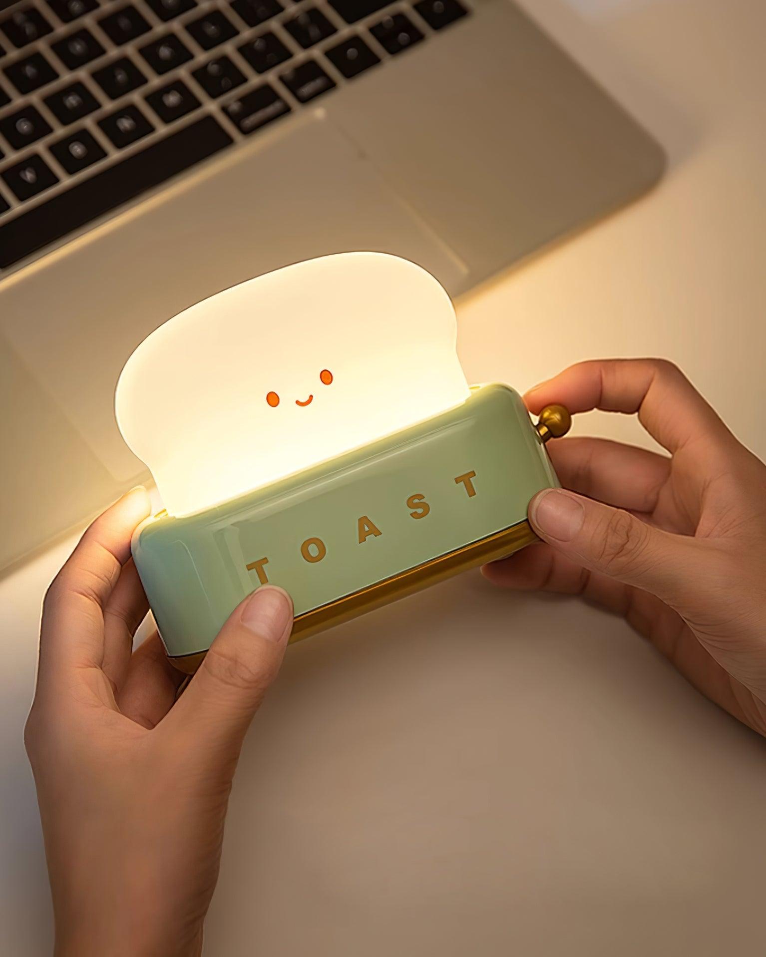 Toaster Table Lamp (built-in battery)
