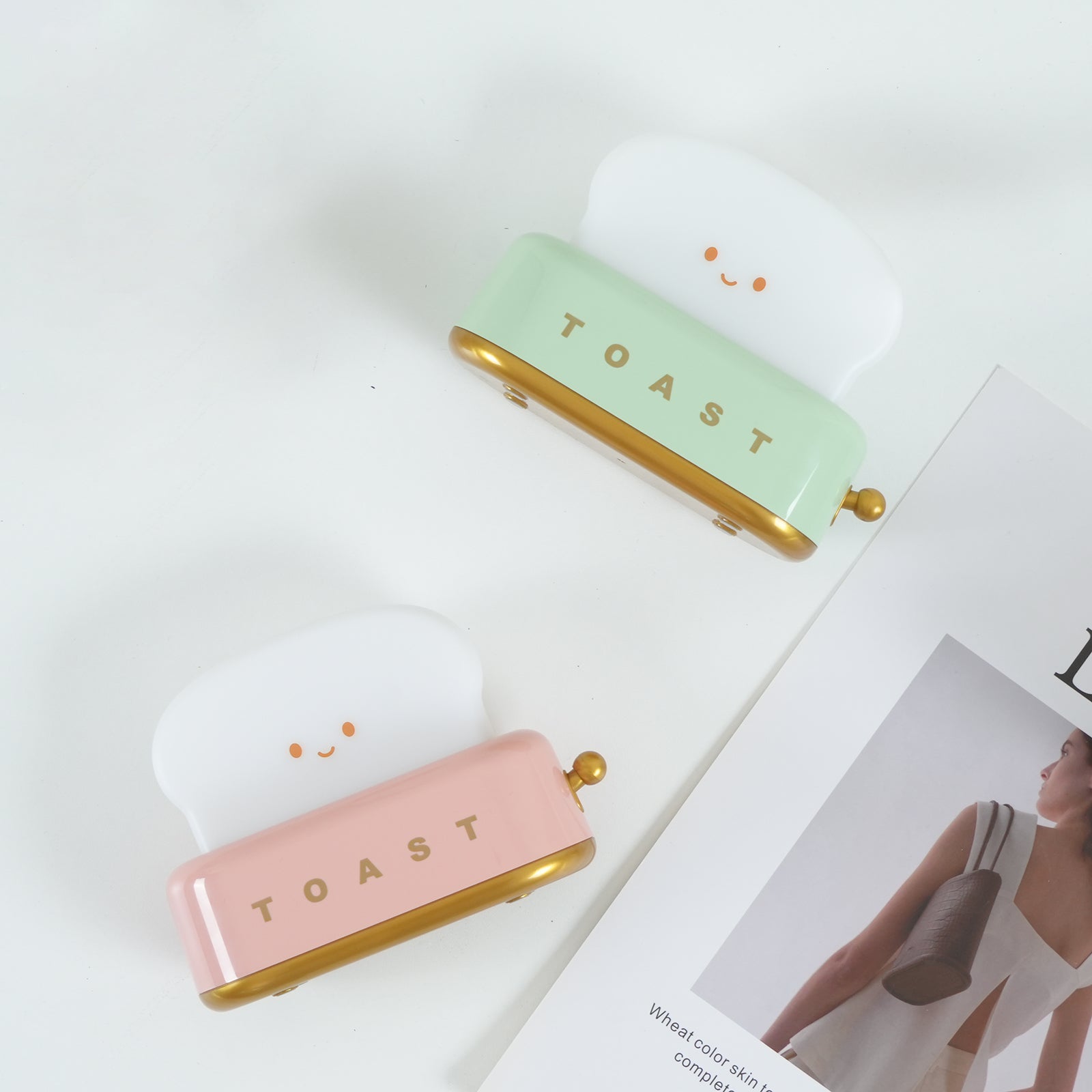 Toaster Table Lamp (built-in battery)