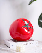 Tomato Resin Table Lamp