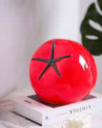 Tomato Resin Table Lamp