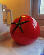 Tomato Resin Table Lamp