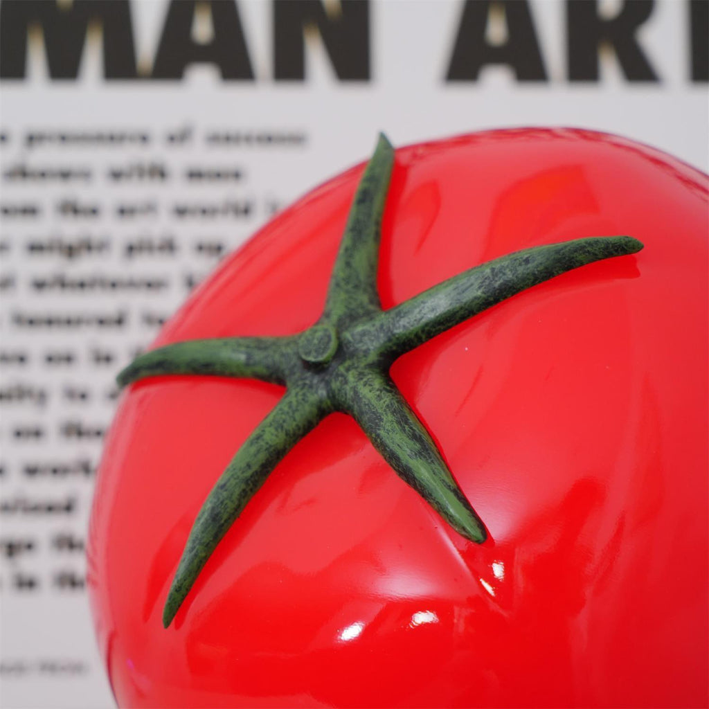 Tomato Resin Table Lamp