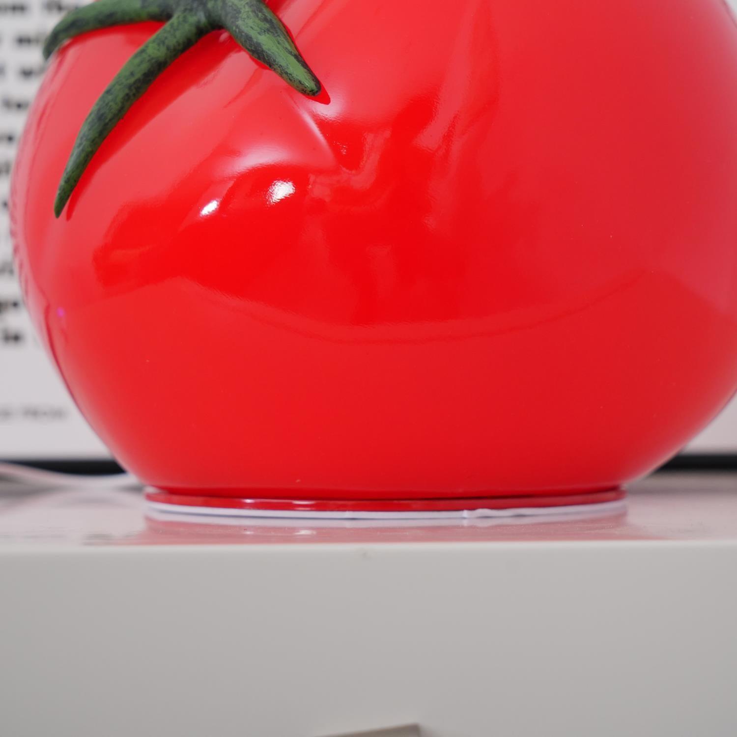 Tomato Resin Table Lamp