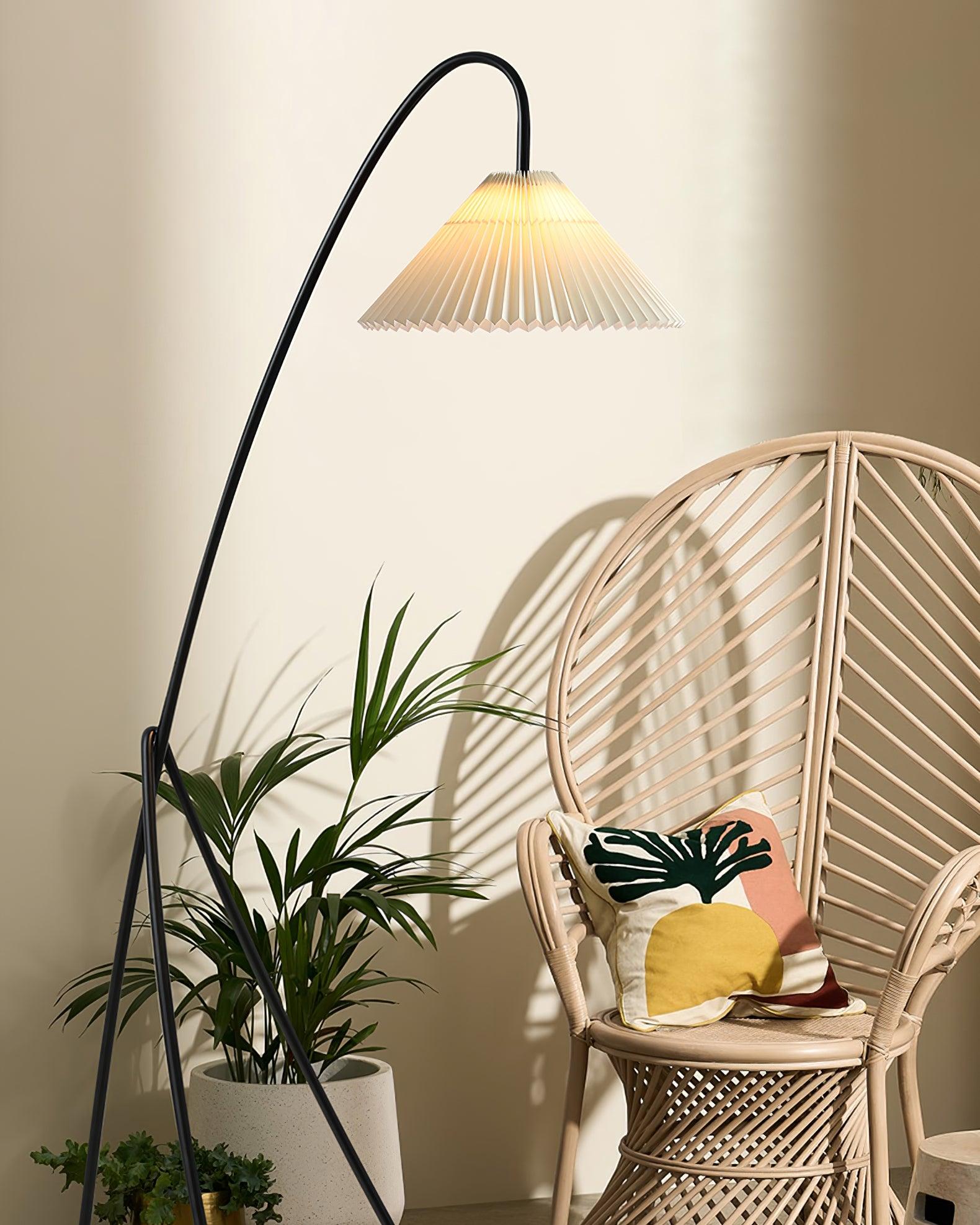Tove Pleated Floor Lamp