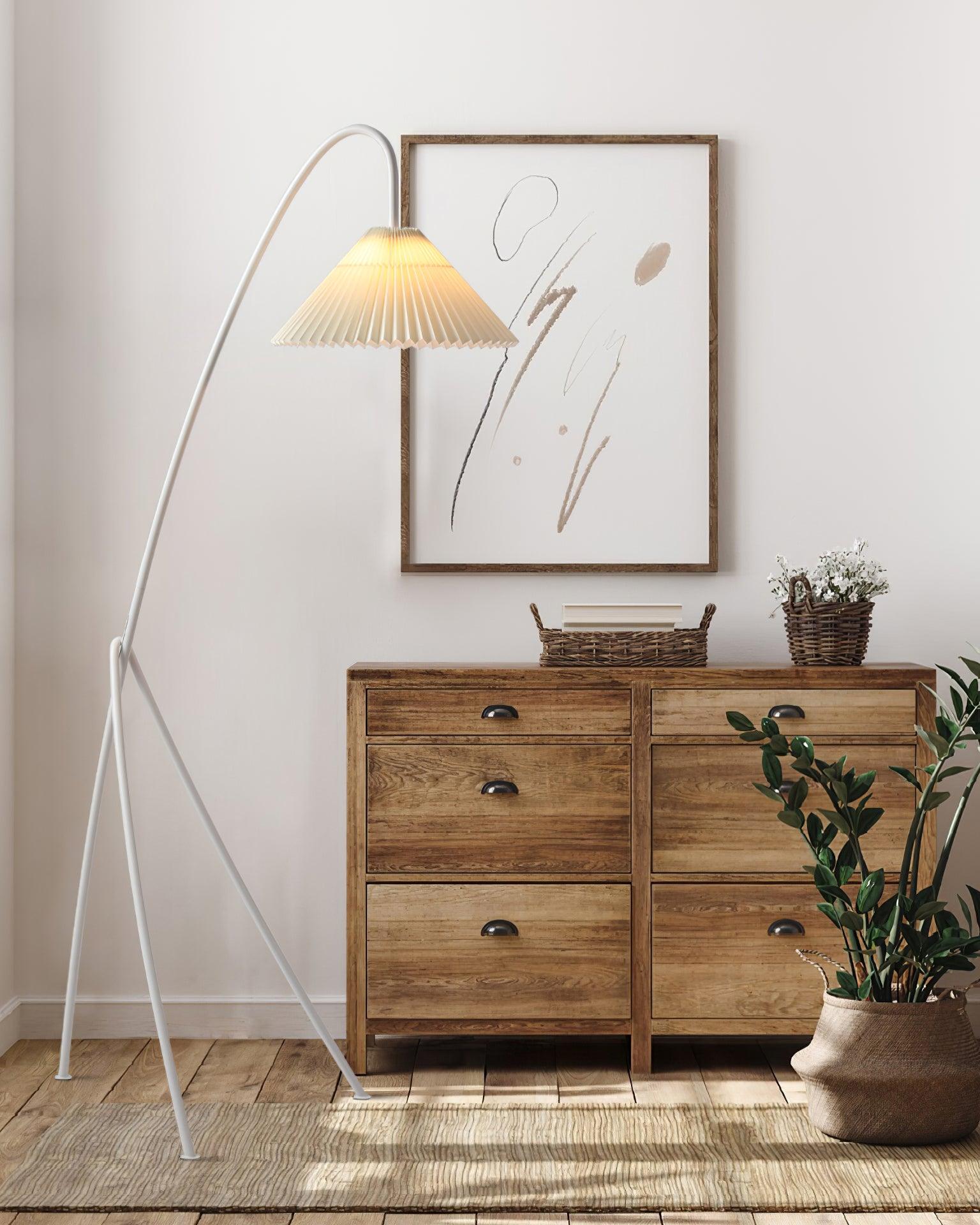 Tove Pleated Floor Lamp