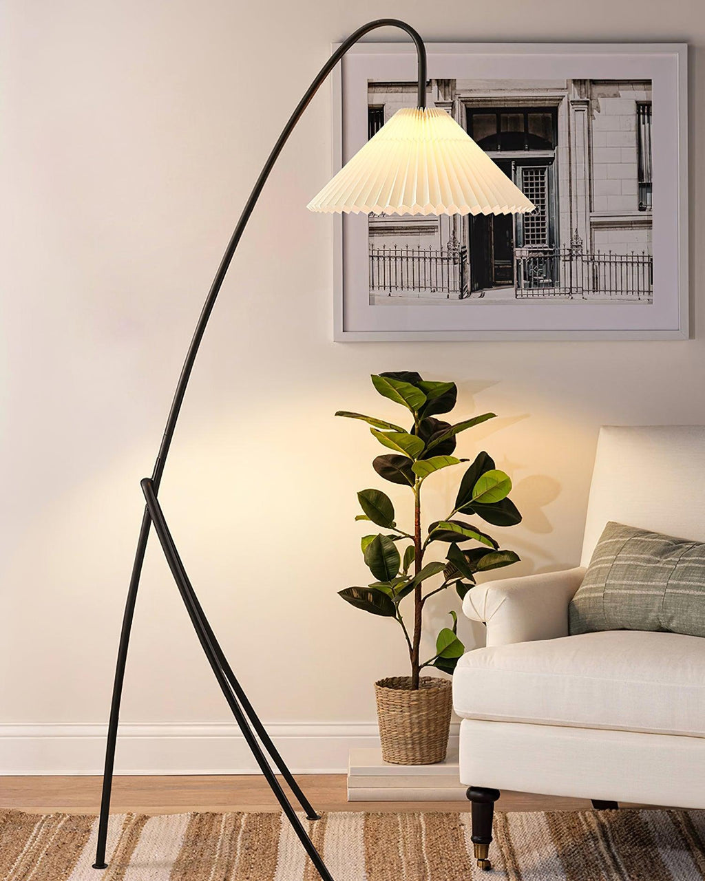 Tove Pleated Floor Lamp