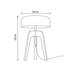 Towa Wood Table Lamp