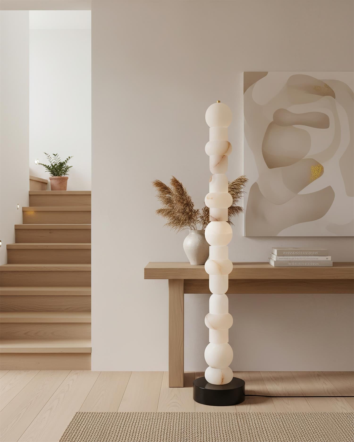 Tribeca Alabaster Floor Lamp