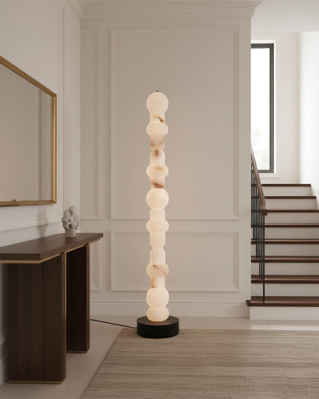 Tribeca Alabaster Floor Lamp