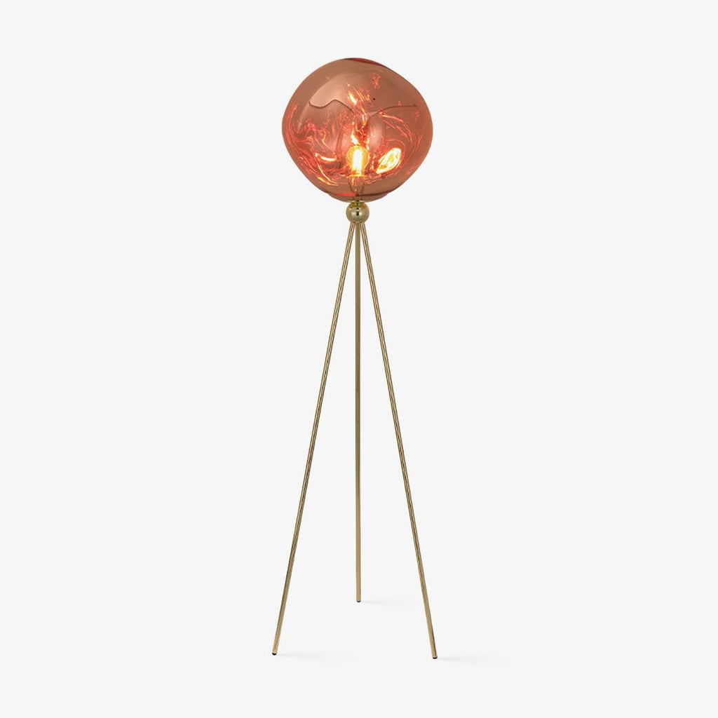 Tripod Rock Lava Floor Lamp