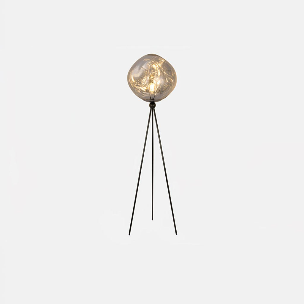 Tripod Rock Lava Floor Lamp