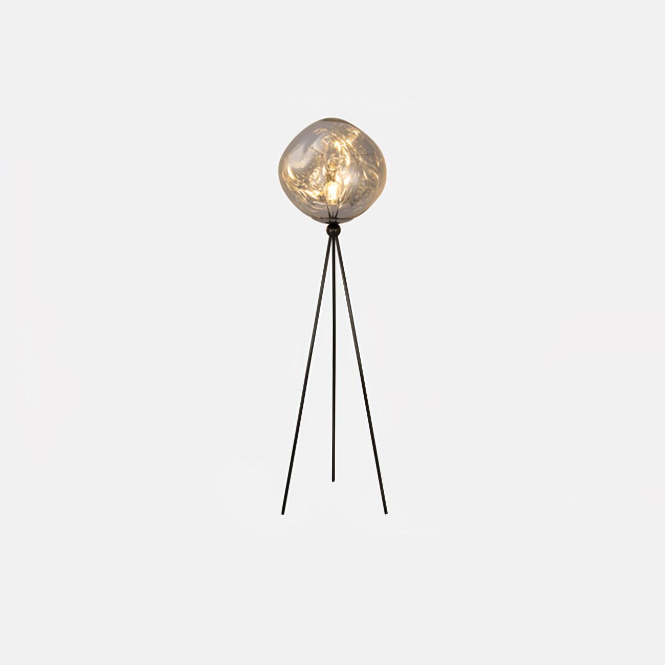 Tripod Rock Lava Floor Lamp