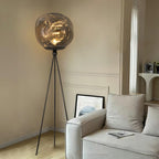 Tripod Rock Lava Floor Lamp