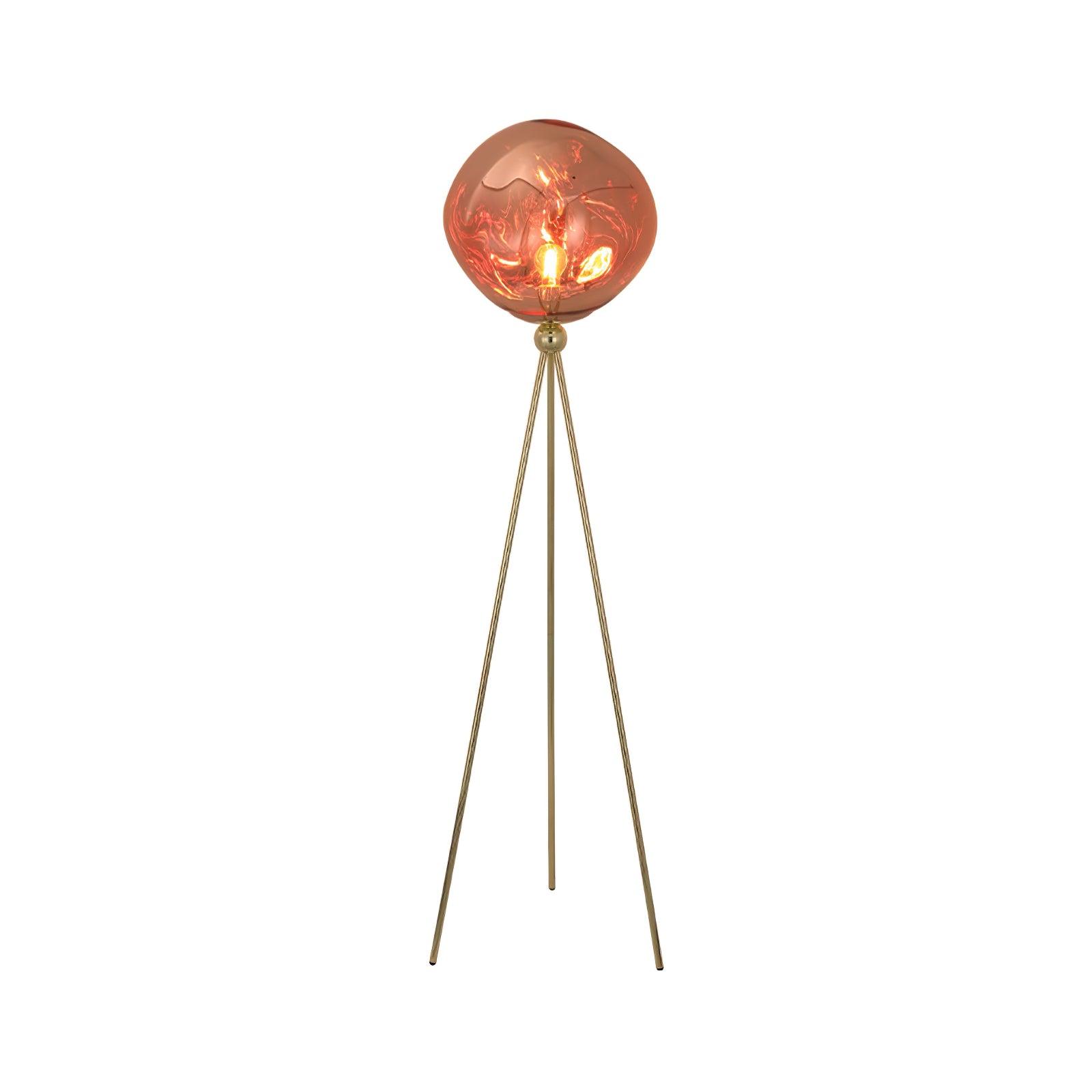 Tripod Rock Lava Floor Lamp