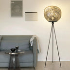 Tripod Rock Lava Floor Lamp