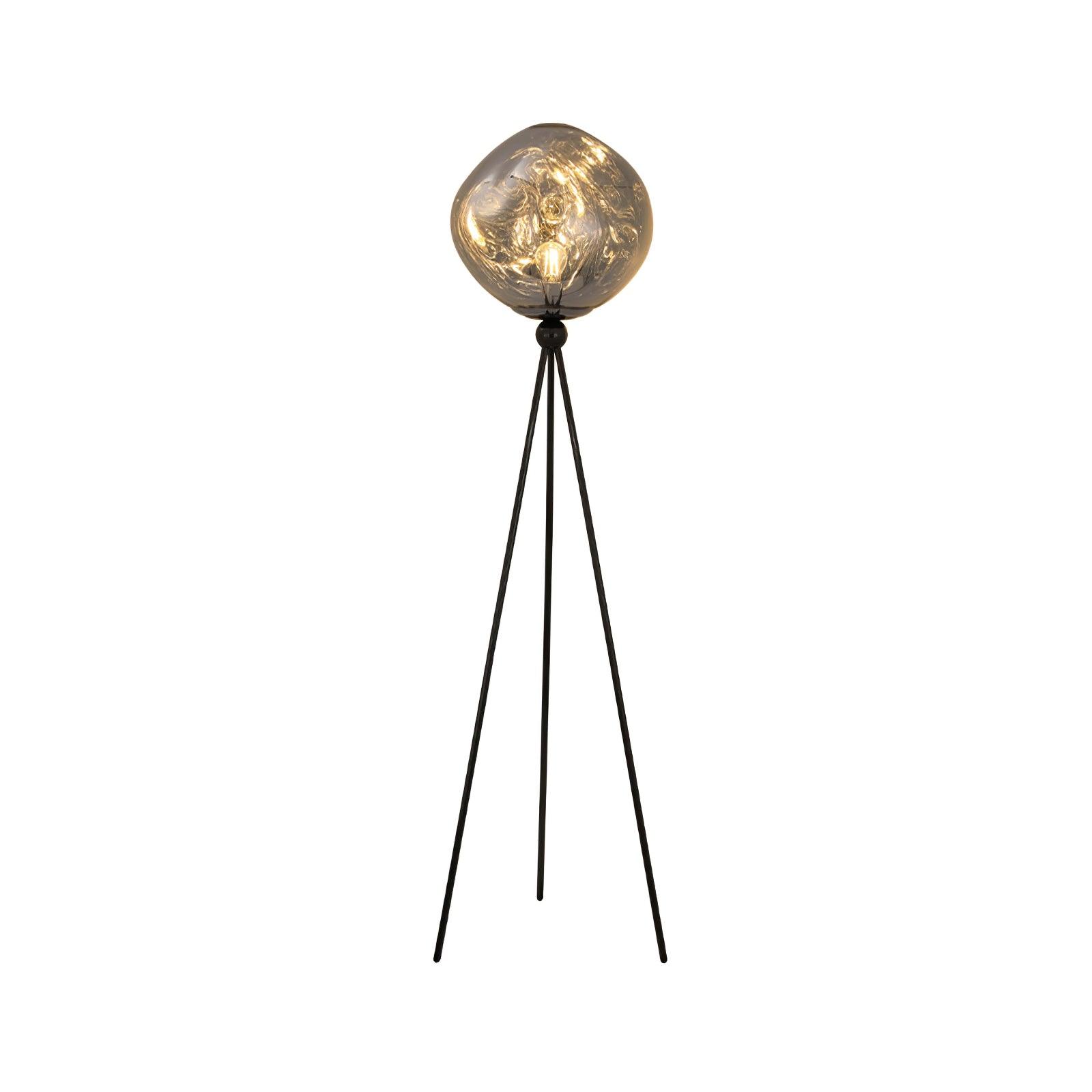 Tripod Rock Lava Floor Lamp