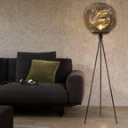 Tripod Rock Lava Floor Lamp