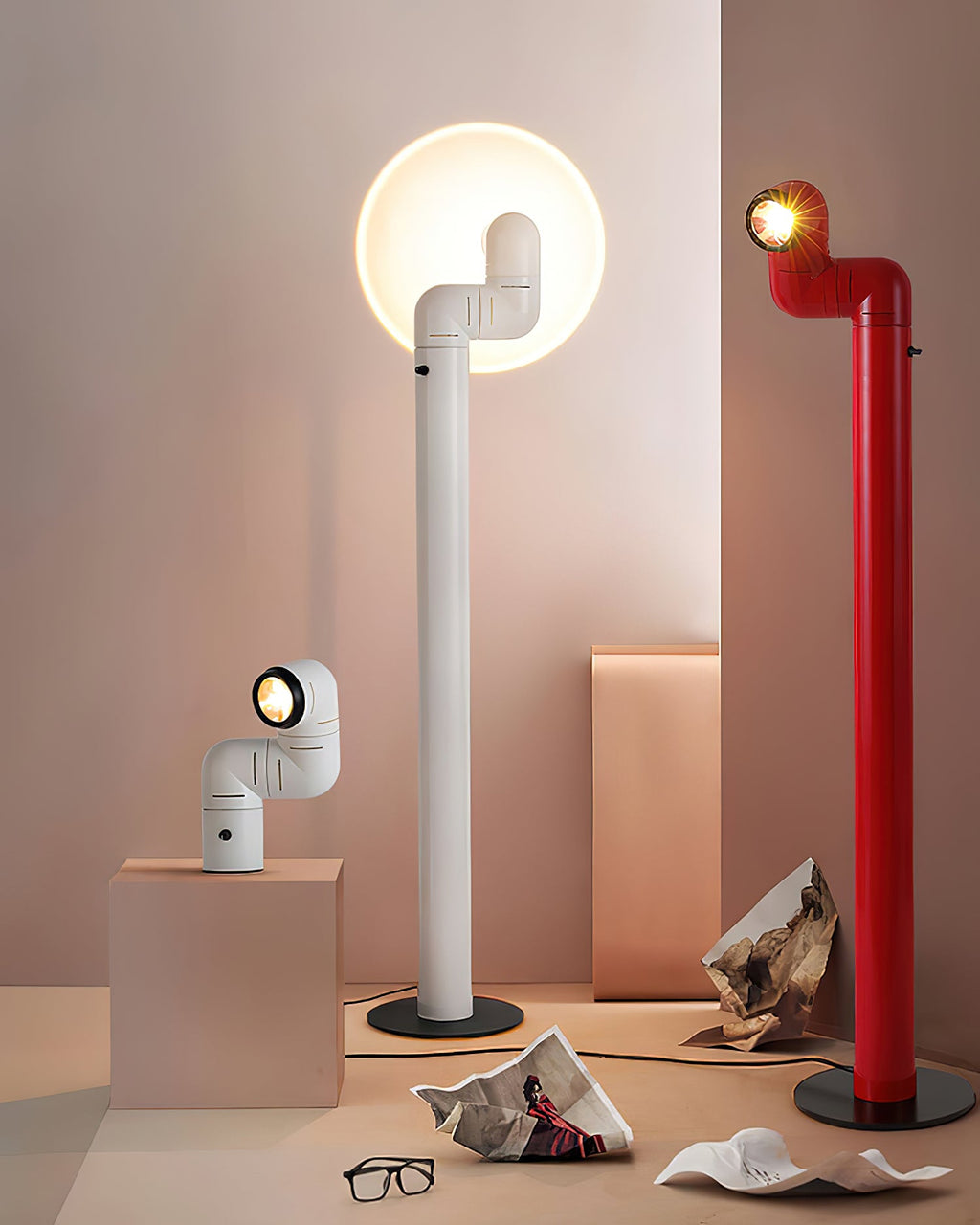 Tubular Floor Lamp