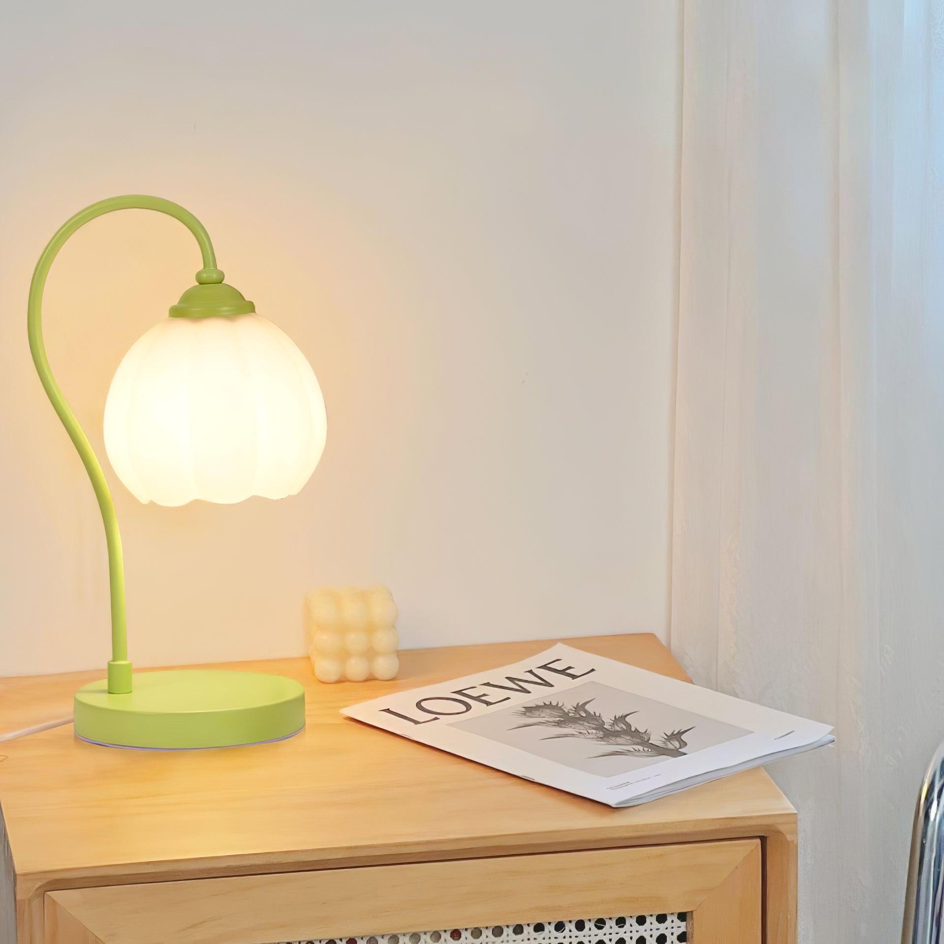 Tulip Shaped Table Lamp