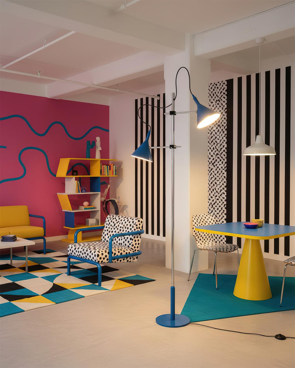 Twin Cone Floor Lamp