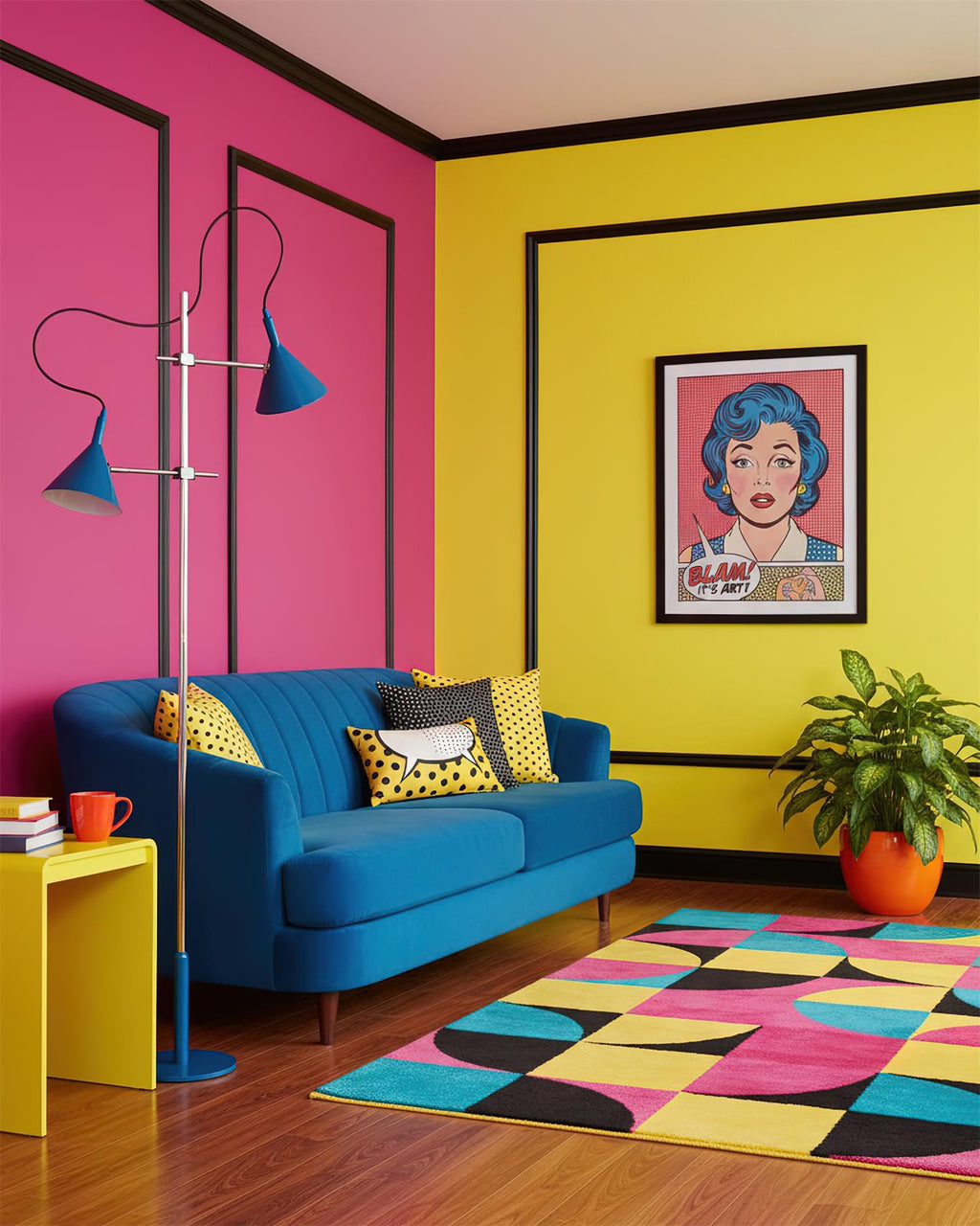 Twin Cone Floor Lamp