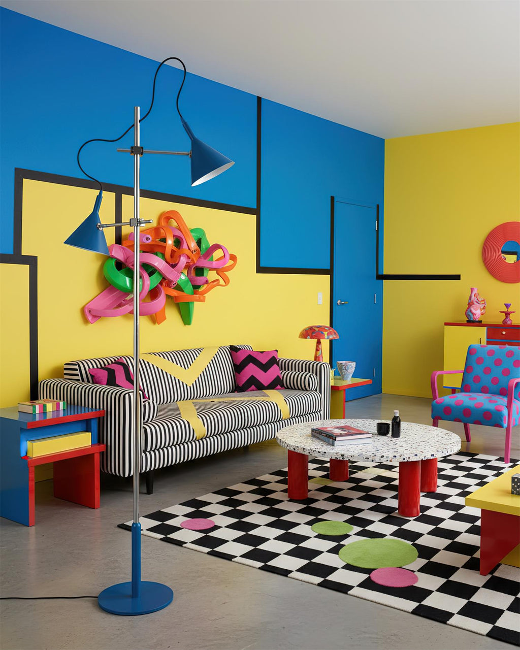 Twin Cone Floor Lamp