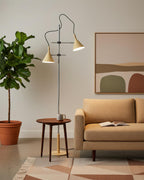 Twin Cone Floor Lamp
