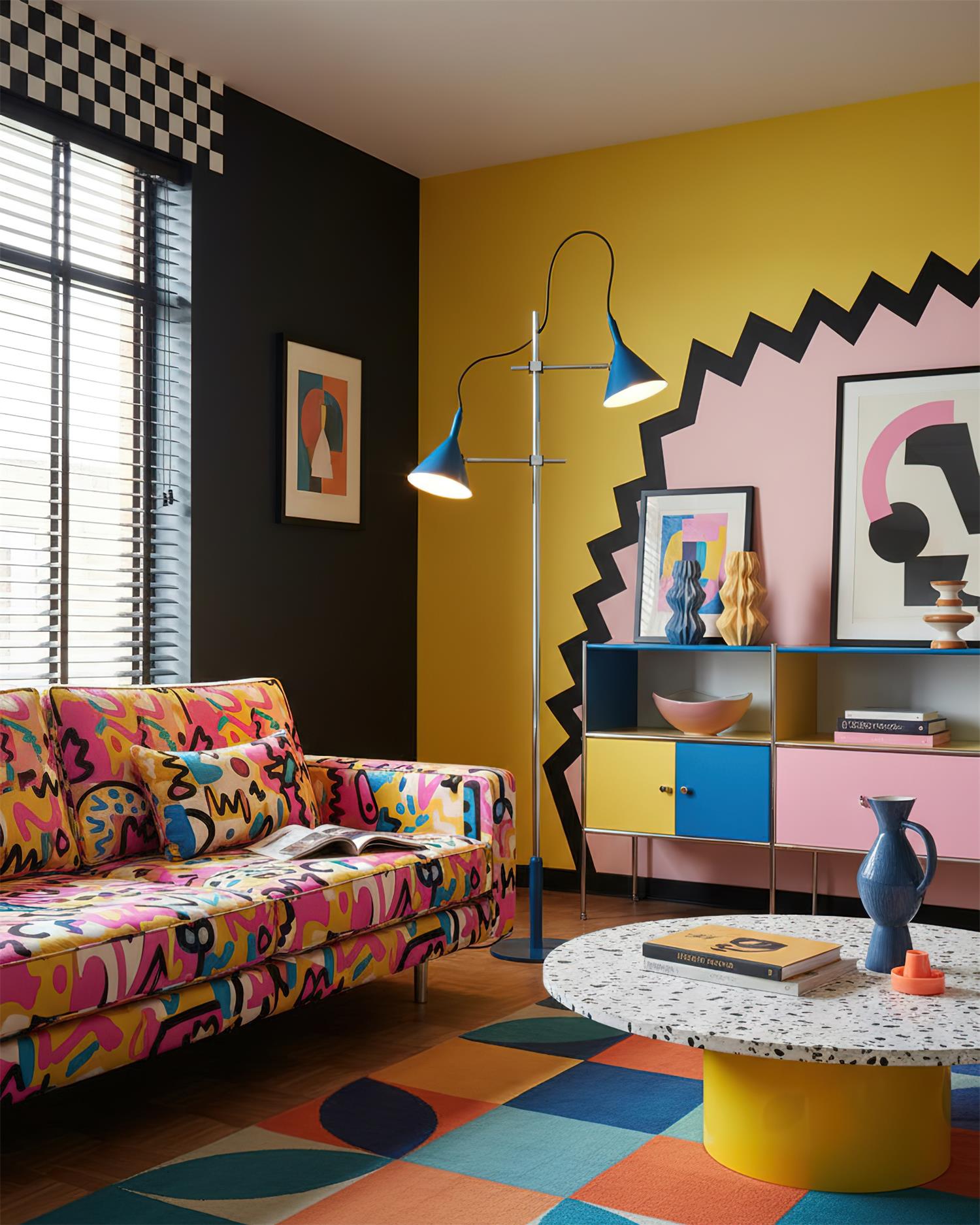 Twin Cone Floor Lamp