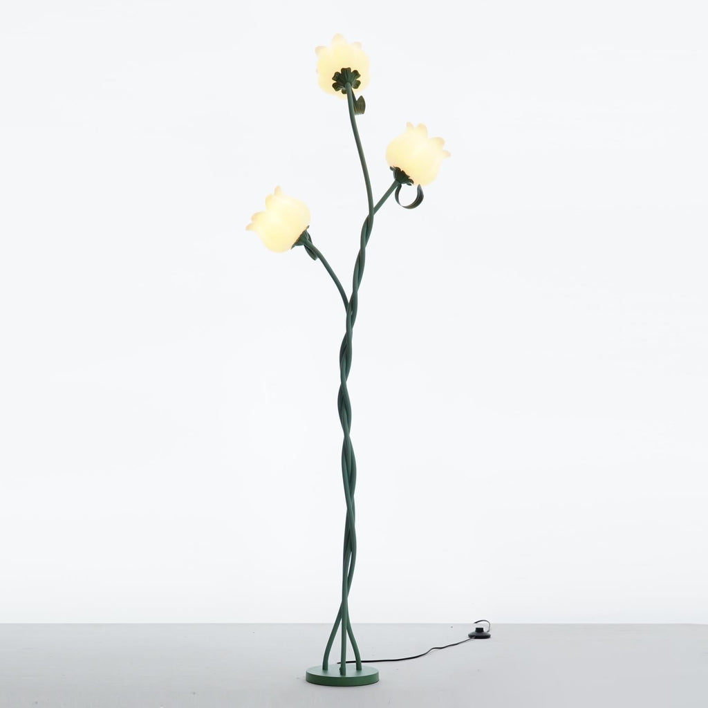 Twist Tulip Flower Floor Lamp