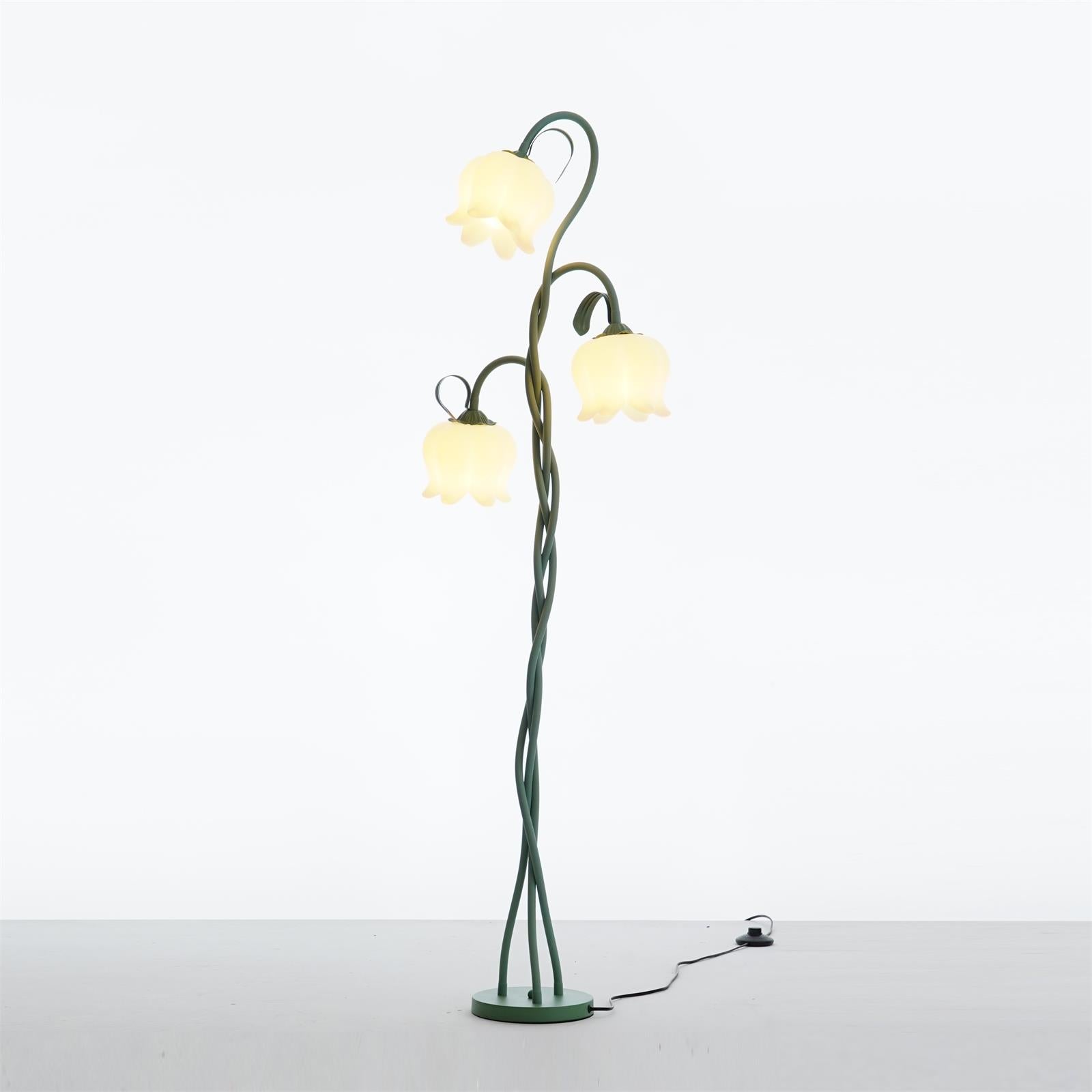 Twist Tulip Flower Floor Lamp