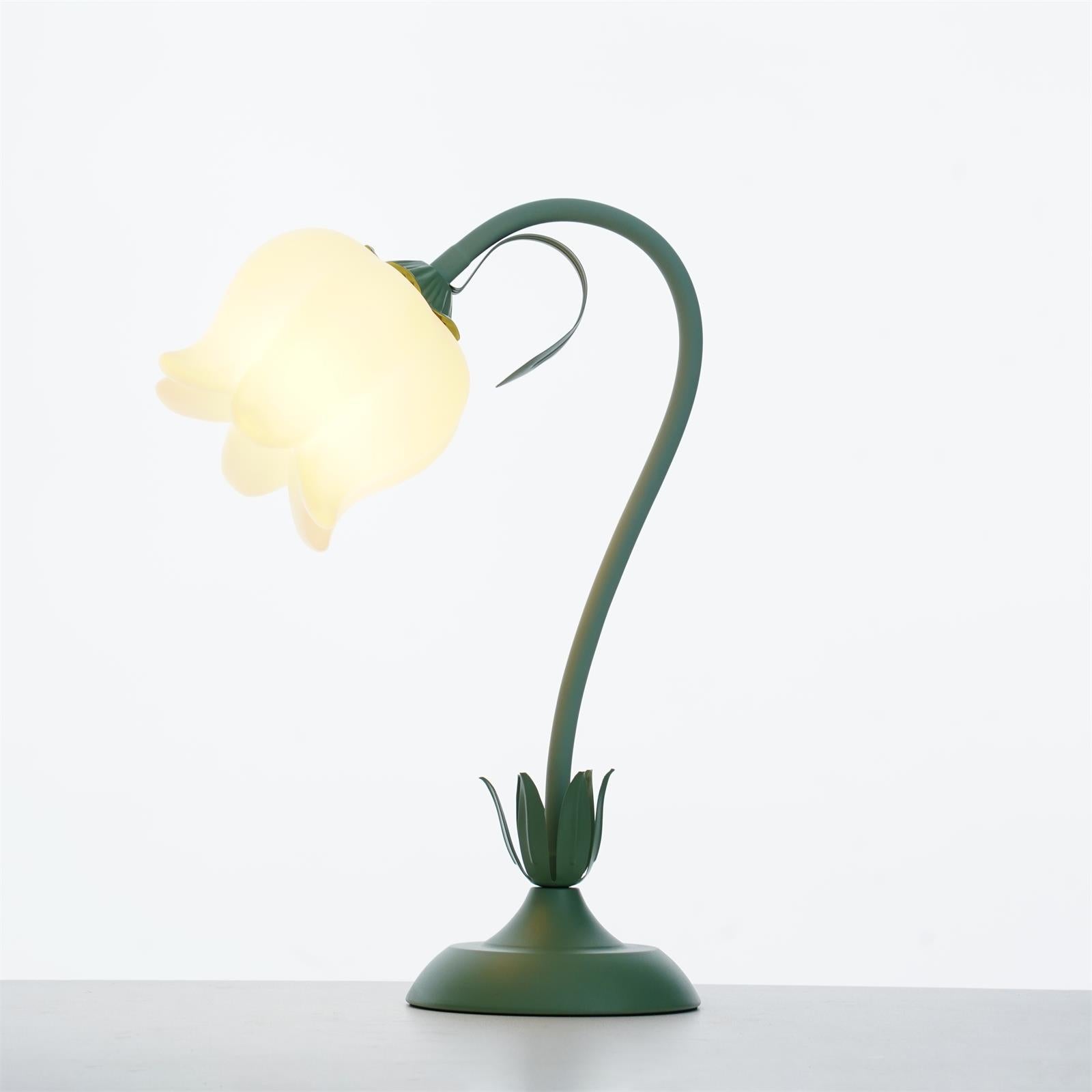 Twist Tulip Flower Table Lamp
