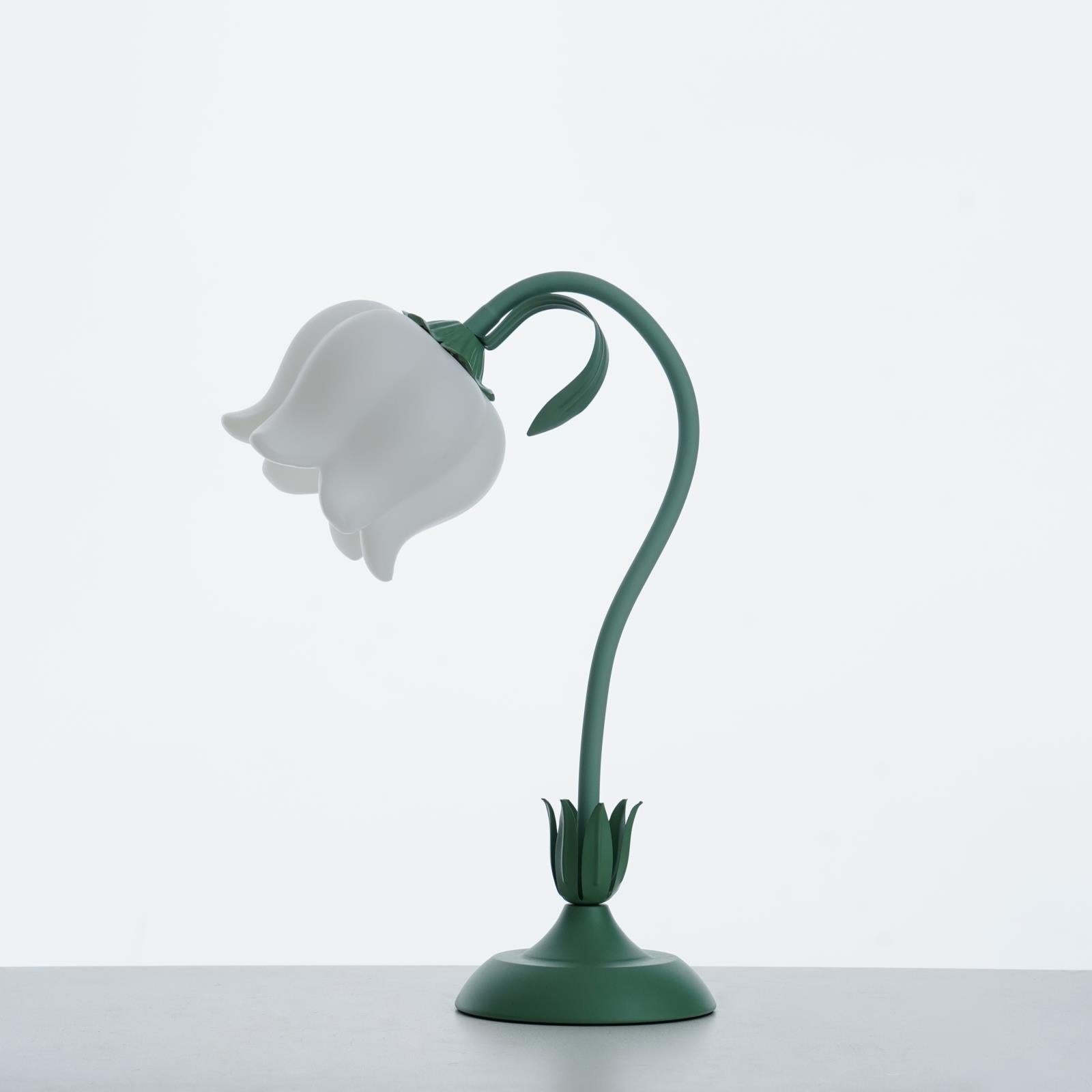 Twist Tulip Flower Table Lamp