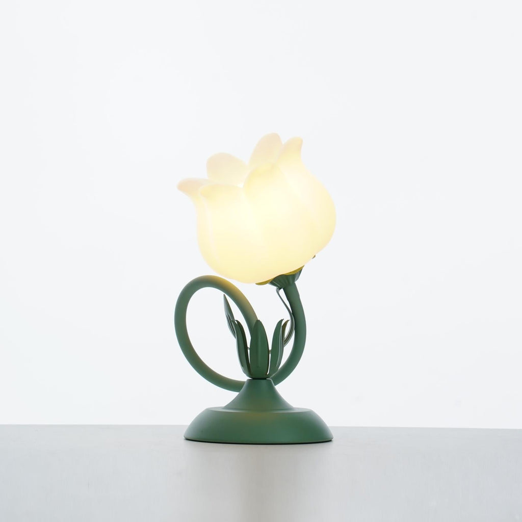 Twist Tulip Flower Table Lamp