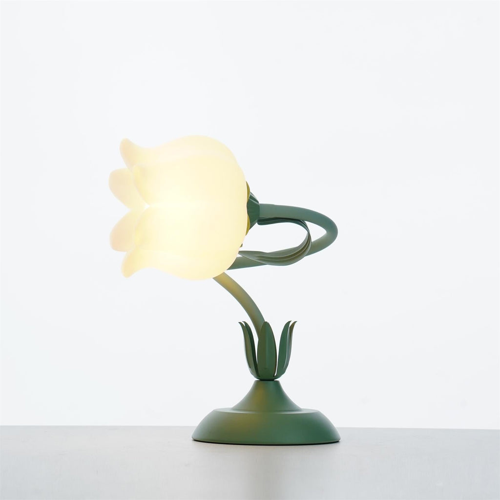 Twist Tulip Flower Table Lamp