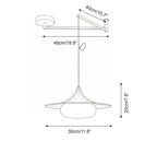 Veluna Swing Arm Pendant Lamp