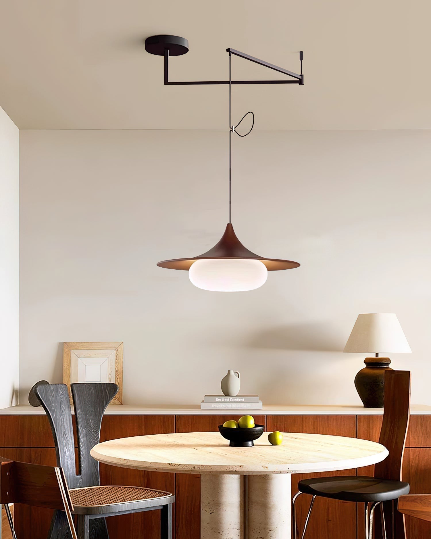 Veluna Swing Arm Pendant Lamp