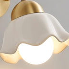 Vena Brass Wall Lamp