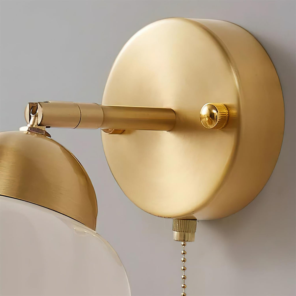 Vena Brass Wall Lamp
