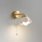 Vena Brass Wall Lamp