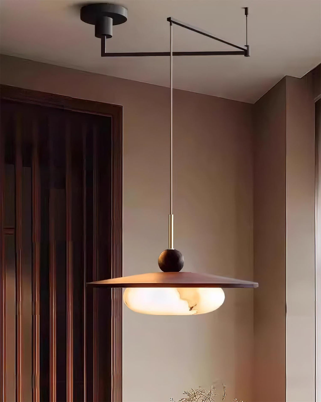 Vicenza Swing Arm Pendant Lamp