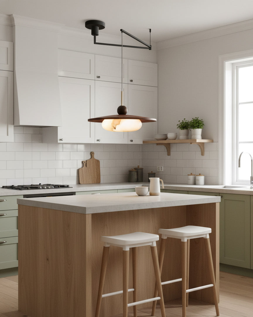 Vicenza Swing Arm Pendant Lamp