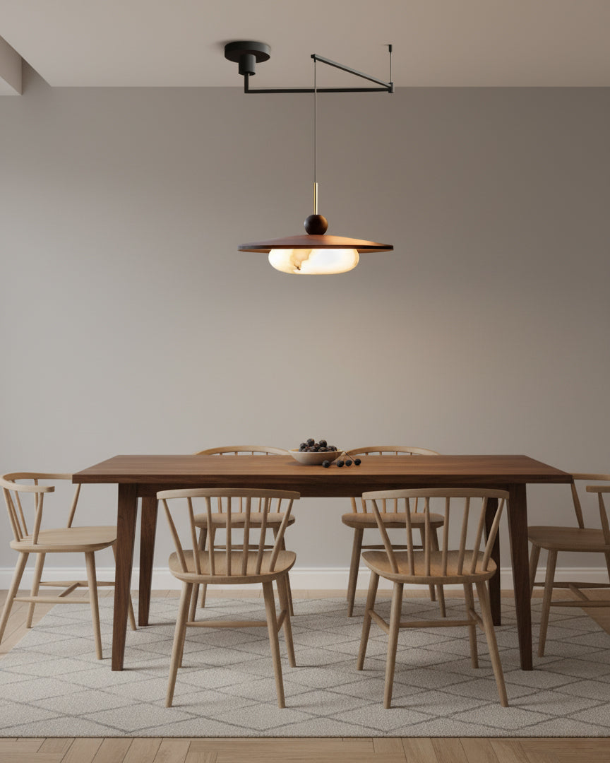 Vicenza Swing Arm Pendant Lamp